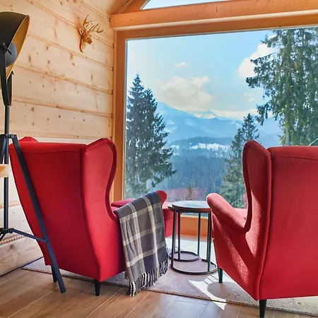 Witkowka Penthouse Luxury Mountain View - Sauna & * Witow (Tatra)